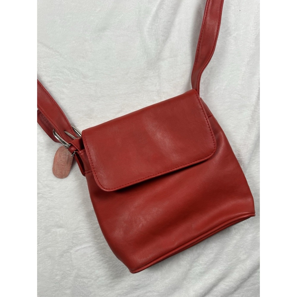 Jackson Dolce Vita Red Crossbody Satchel‎ Bag